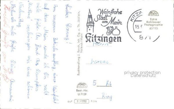 Volkach Panorama Kirche – Bild 2