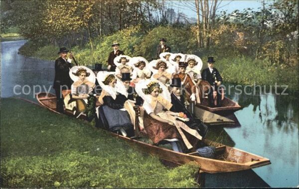 Spreewald Bootsfahrt zur Trauung Hochzeitsgesells