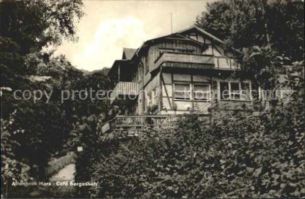 Altenbrak Harz Cafe Bergeshöhe