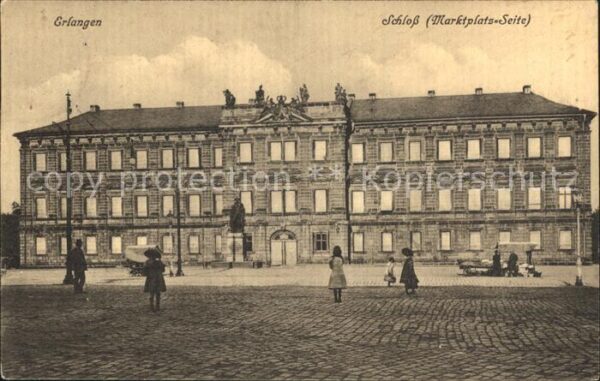 Erlangen Schloss Marktplatz