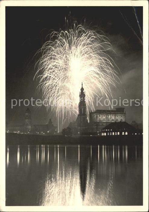Dresden Hofkirche Feuerwerk