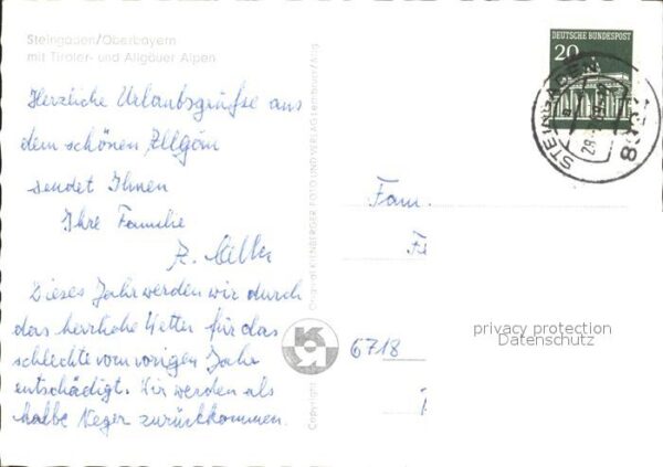 Steingaden Oberbayern Wieskirche Kreuzgang Panorama mit Allgä – Bild 2