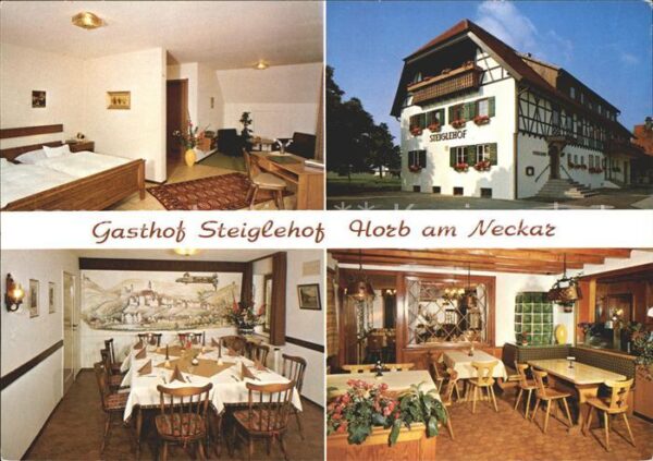 Horb Neckar Gasthof Steiglehof Zimmer Gasträume