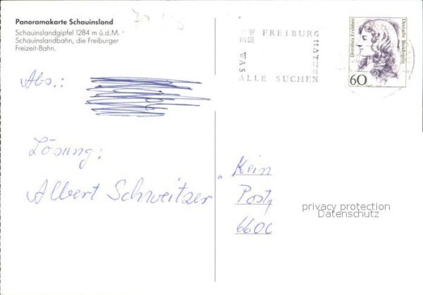 Schauinsland Panoramakarte Schauinslandbahn – Bild 2