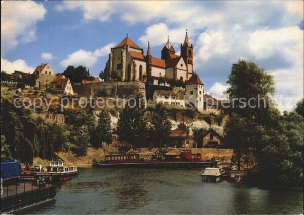Breisach Rhein St Stephans Münster Hafenpartie