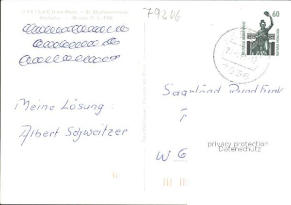 Breisach Rhein St Stephansmünster Hochaltar – Bild 2