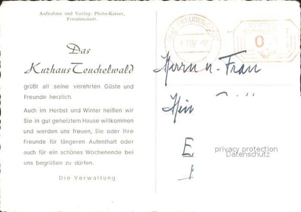 Freudenstadt Hospiz und Kurhaus Teuchelwald – Bild 2