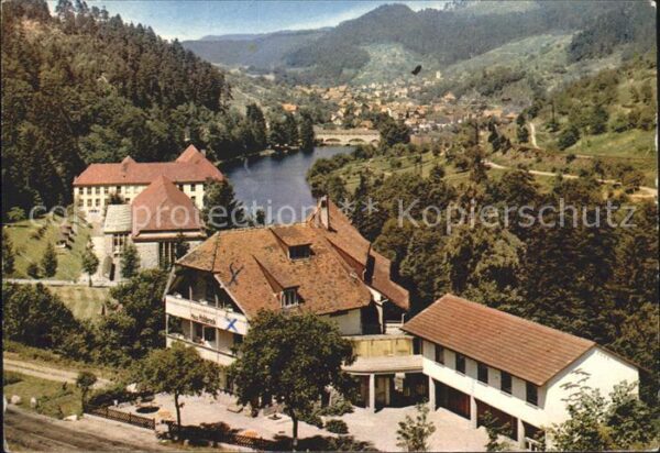 Forbach Baden im Murgtal Haus Holdereck mit Murgkraft