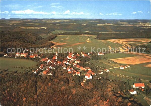 Burgfelden Fliegeraufnahme