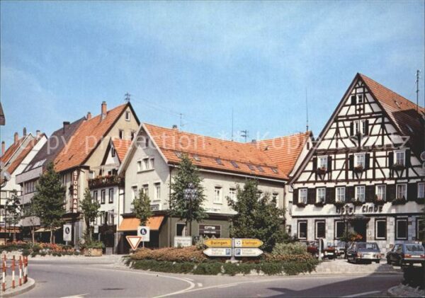 Ebingen Teilansicht Hotel Linde