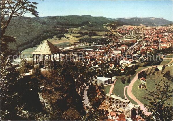 Ebingen Blick von der Schleicherhütte
