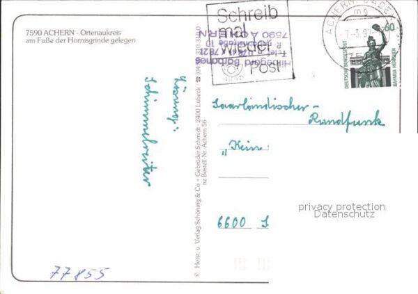 Achern Baden Blumenampel Strassenpartien – Bild 2