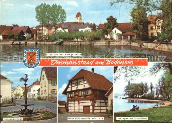 Immenstaad Bodensee Anlegestelle Hennenbrunnen Haus Pulverm