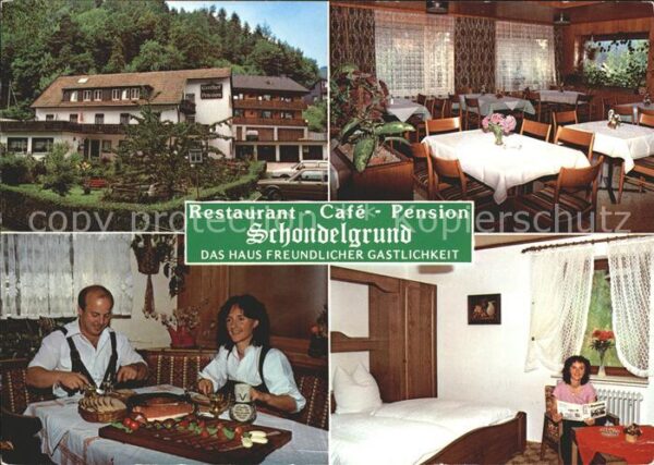 Hornberg Schwarzwald Restaurant Cafe Schondelgrund Gaststube
