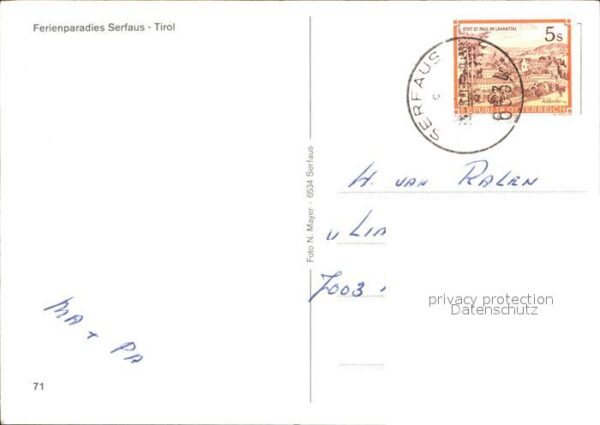 Serfaus Tirol Total Kirche Hotel Schwimmbad Trachten – Bild 2