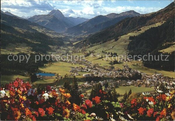 Kirchberg Tirol Panorama Alpenflora