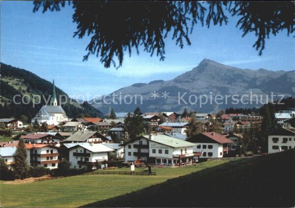 Kirchberg Tirol mit Kitzbüheler Horn