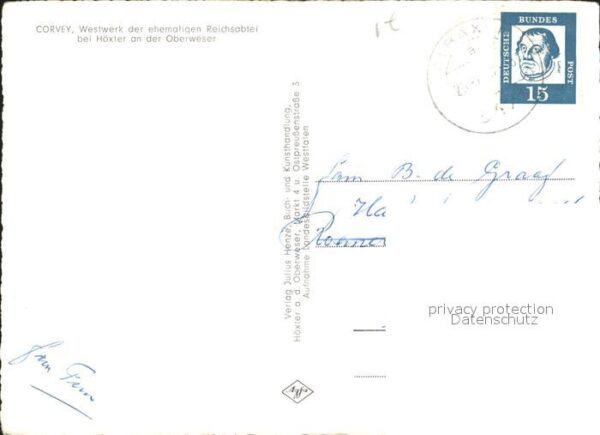 Corvey Westwerk der ehemaligen Reichsabtei – Bild 2