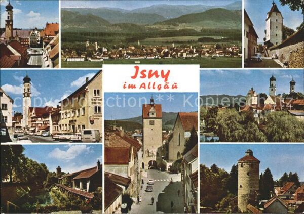 Isny Allgaeu Bergtorstrasse Blaserturm Espantor Lind