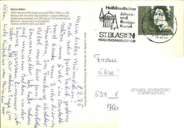 Haeusern Schwarzwald Hotel Adler – Bild 2
