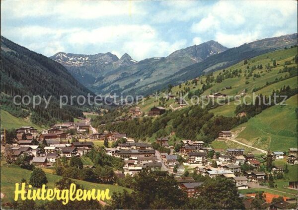 Hinterglemm Saalbach Panorama