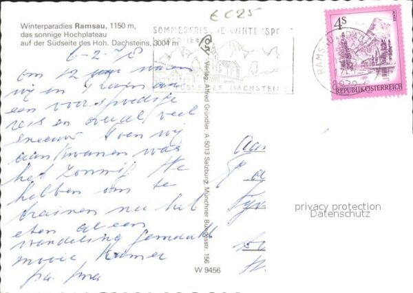 Ramsau Dachstein Steiermark Dorfpartie Kirche Pferdeschlitten – Bild 2