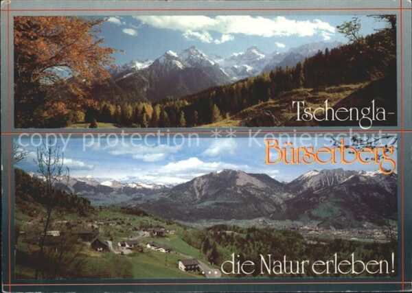 Tschengla Bürserberg Panorama