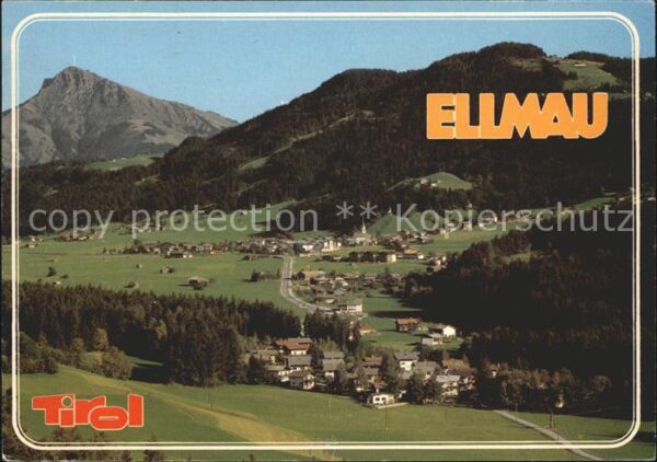 Ellmau Tirol mit Kitzbüheler Horn