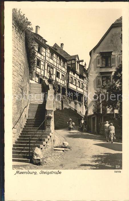 Meersburg Bodensee Steigstrasse