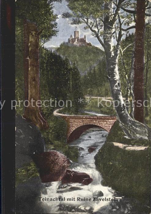 Teinach-Zavelstein Bad mit Ruine Zavelstein