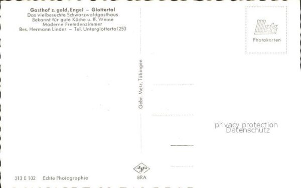 Glottertal Gasthof zum goldenen Engel Gastraum – Bild 2