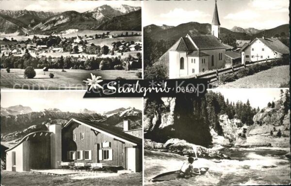 Saulgrub Panorama Hörnlehütte Franziskuskirche S