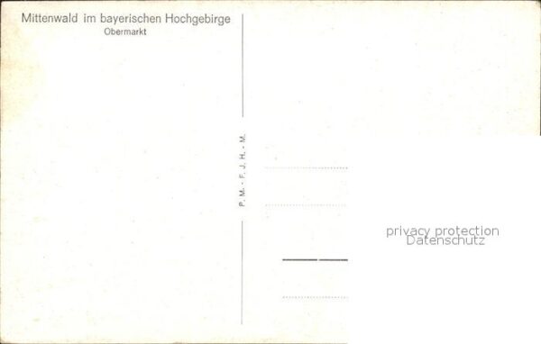 Mittenwald Bayern Obere Marktstrasse Kirche – Bild 2
