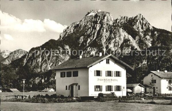 Fuessen Allgaeu Gaststätte Pension Bergkranz