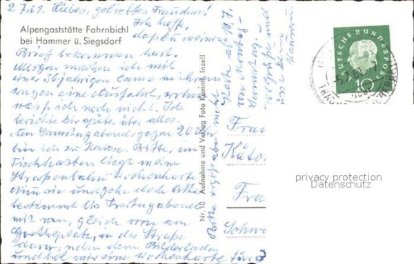 Hammer Siegsdorf Alpengaststätte Fahrnbichl – Bild 2