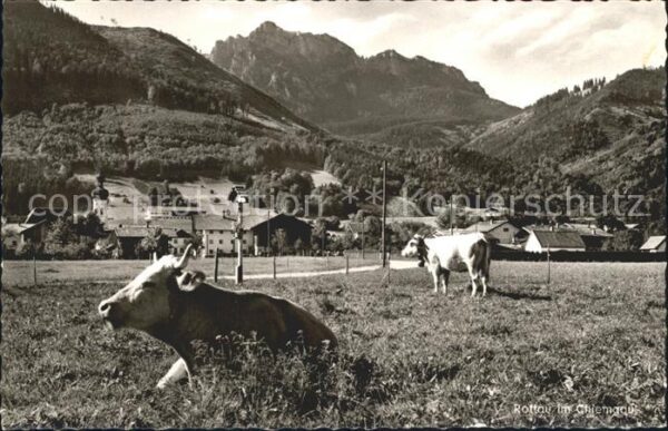 Rottau Chiemgau mit Gedererwand