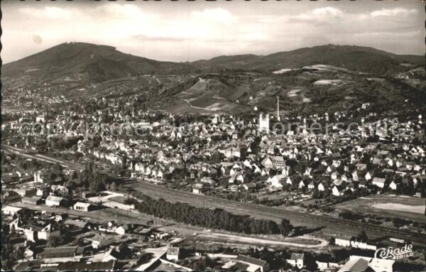 Bensheim Bergstrasse Fliegeraufnahme