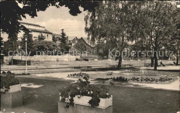 Bad Koenig Kurgarten mit Kursanatorium Müller