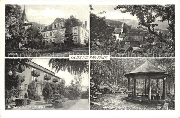 Bad Koenig Schloss Total Kursanatorium Müller Karo