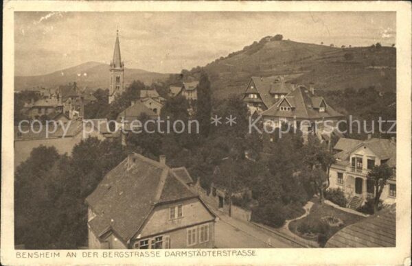 Bensheim Bergstrasse Darmstädter Strasse