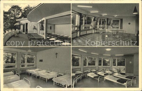 Bensheim Bergstrasse Caritas Kindererholungsheim Schloss Fal