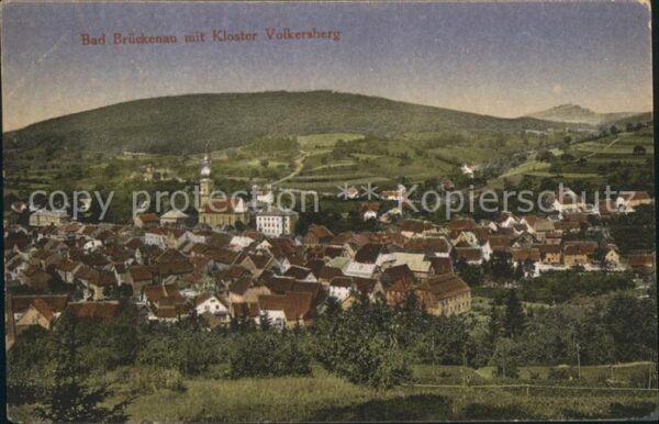 Bad Brueckenau mit Kloster Volkersberg