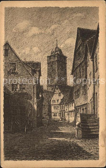 Lohr Main Partie von der Fischergasse