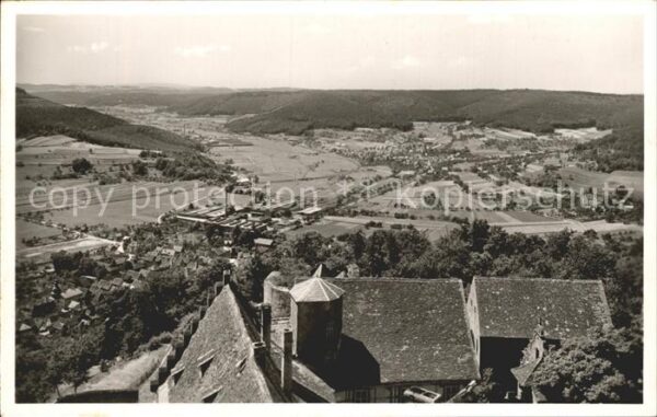 Breuberg Burg Breuberg Burgschänke Panorama