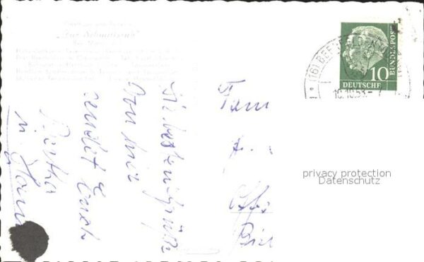Beerfelden Odenwald Gasthaus zum Schwanen – Bild 2
