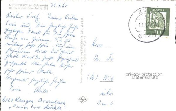 Michelstadt Kellerei um 812 – Bild 2