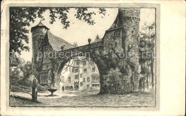 Michelstadt Schloss Fürstenau Torbogen