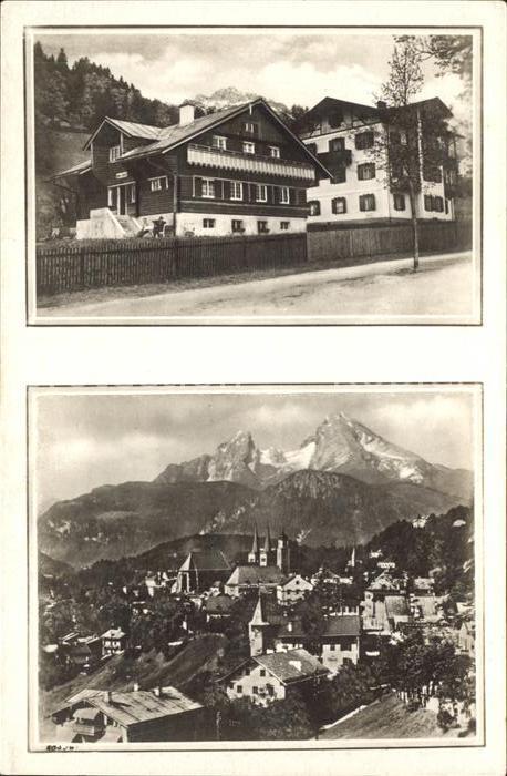 Berchtesgaden Haus Carell Ortsansicht