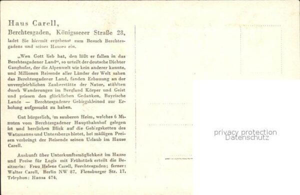 Berchtesgaden Haus Carell Ortsansicht – Bild 2