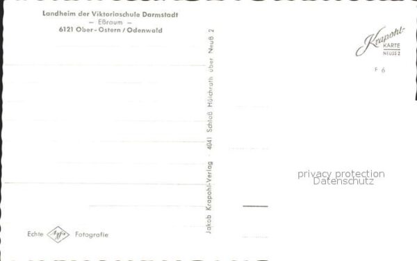 Ober-Ostern Landheim der Viktoriaschule Darmstadt – Bild 2
